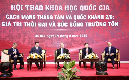 Kể từ Cách mạng Tháng Tám, lịch sử đang được viết tiếp rạng rỡ