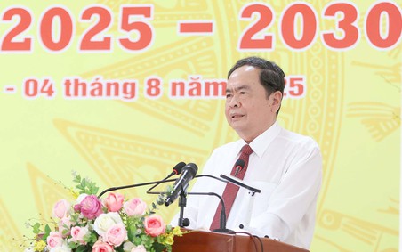 Chủ tịch Quốc hội Trần Thanh Mẫn dự và phát biểu chỉ đạo Đại hội đại biểu Đảng bộ xã Thạnh Xuân, thành phố Cần Thơ