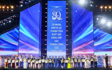 Đà Nẵng đạt giải Không gian trưng bày tiêu biểu tại Triển lãm thành tựu Đất nước
