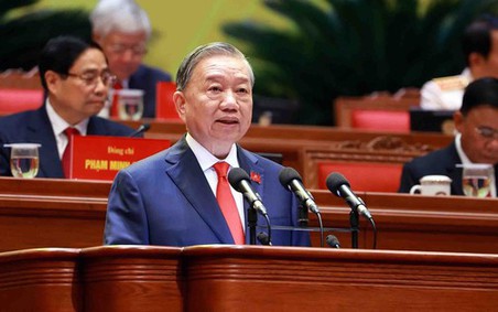 Khai mạc Đại hội XIV: Tổng Bí thư Tô Lâm trình bày Báo cáo về các văn kiện trình Đại hội XIV Đảng Cộng sản Việt Nam