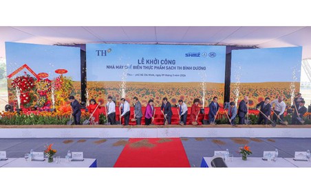 Nhà máy chế biến thực phẩm sạch TH Bình Dương: Thúc đẩy chuỗi giá trị nông nghiệp chính xác tại Việt Nam