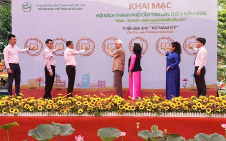 Cần Thơ khai mạc Hội sách lần thứ V năm 2026 với chủ đề “Sách - Tri thức - Khát vọng phát triển đất nước”