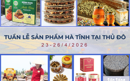 Đặc sản Hà Tĩnh “xuôi” Thủ đô, mở rộng đầu ra cho hàng Việt