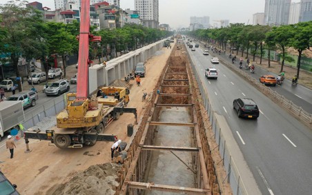 Hà Nội: Đẩy nhanh tiến độ 2 dự án khẩn cấp chống ngập và bổ cập nước sông Tô Lịch