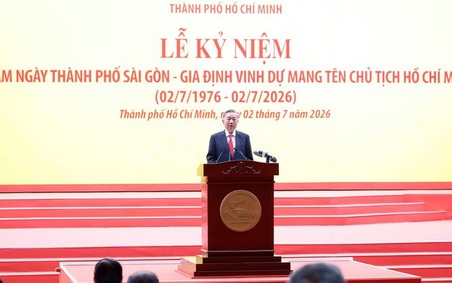 Phát biểu của Tổng Bí thư, Chủ tịch nước Tô Lâm tại Lễ kỷ niệm 50 năm thành phố Sài Gòn - Gia Định vinh dự mang tên Chủ tịch Hồ Chí Minh