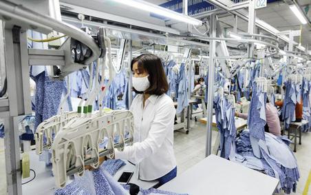 Xuất khẩu dệt may tăng 2,67% sau 7 tháng