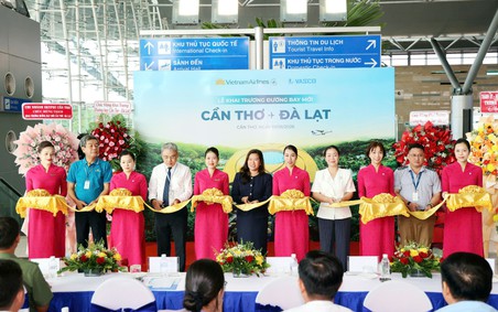 Khai trương đường bay mới Cần Thơ - Đà Lạt