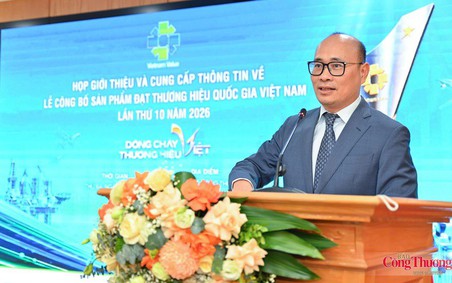 499 sản phẩm của 227 doanh nghiệp đạt Thương hiệu quốc gia Việt Nam năm 2026