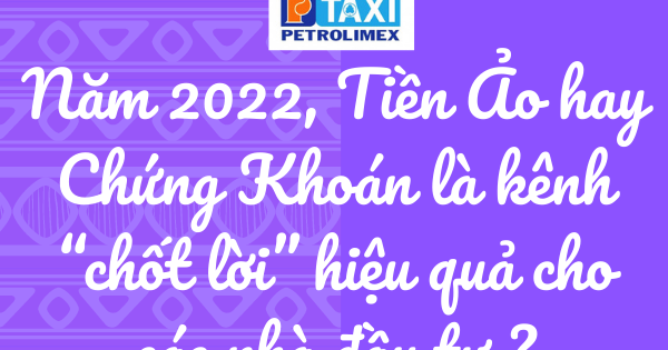 Năm 2022, tiền ảo hay chứng khoán là kênh “chốt lời” hiệu quả cho các nhà đầu tư - DNTT online